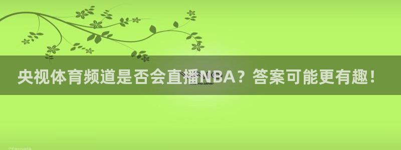 龙门直播官网：央视体育频道是否会直播NBA？答案可能更有趣！