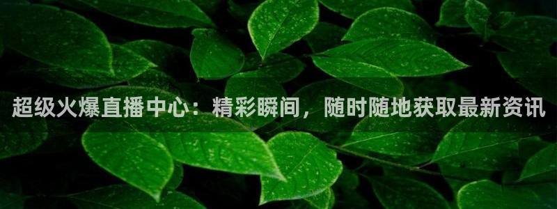 龙门直播足球：超级火爆直播中心：精彩瞬间，随时随地获取最新资讯